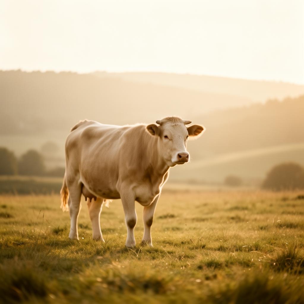 Grass-fed cattle